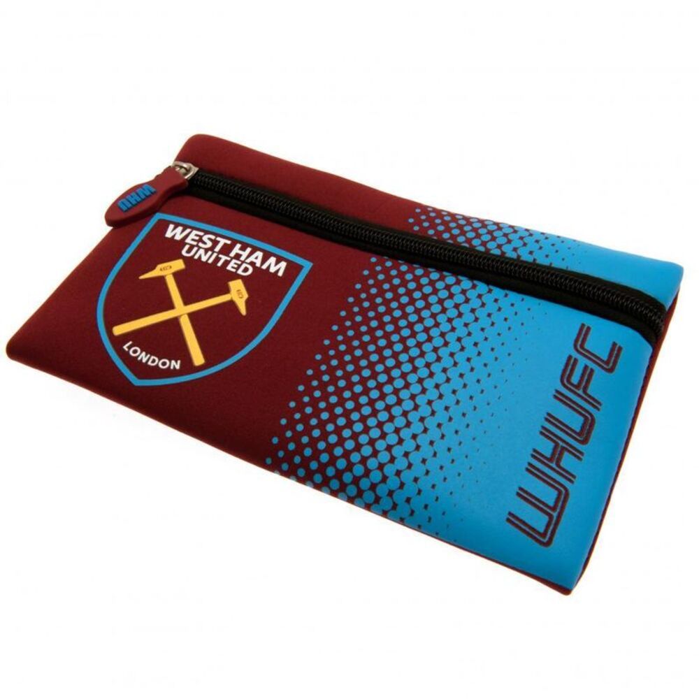 West Ham United FC Pencil Case / Red/Blue
